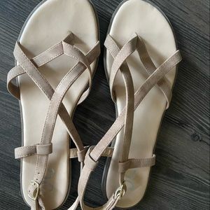 Nude Strapped Sandals